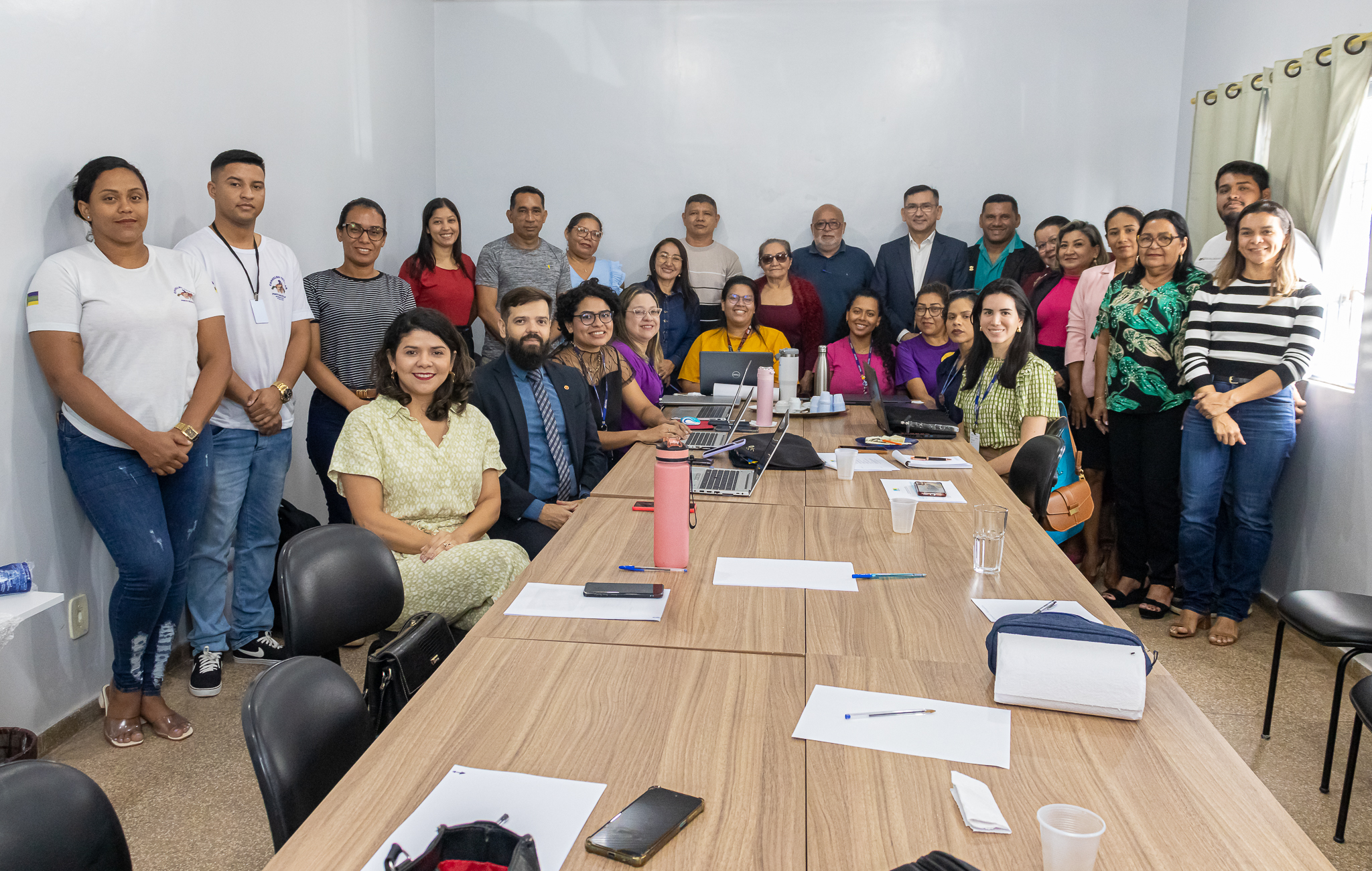 REUNIÃO DAS AUTORIDADES DO MUNICÍPIO COM MEMBROS DO MINISTÉRIO PÚBLICO/AP  - ESCUTA SOCIAL